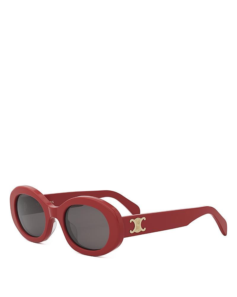 Celine Triomphe Oval Sunglasses, 52mm Product Image