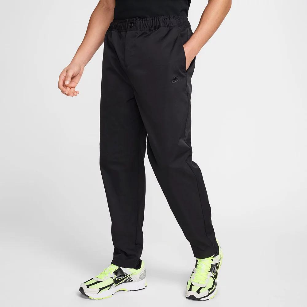 Men's Nike Club Woven Tapered-Leg Pants, Size: XL, Black Product Image