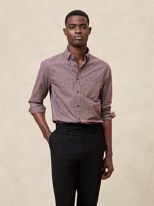 Slim Cotton Shirt Product Image