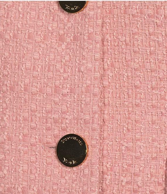 Preston & York Margaret Tweed Round Neckline Long Sleeve Jacket Product Image