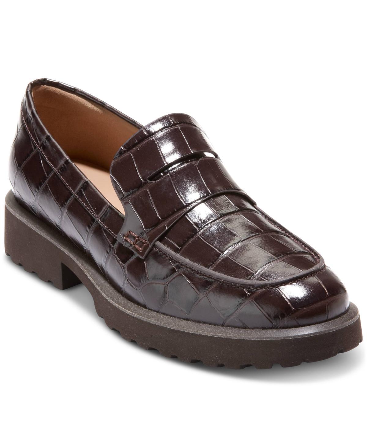 Cole Haan Womens Geneva Slip On Penny Loafer Flats Product Image
