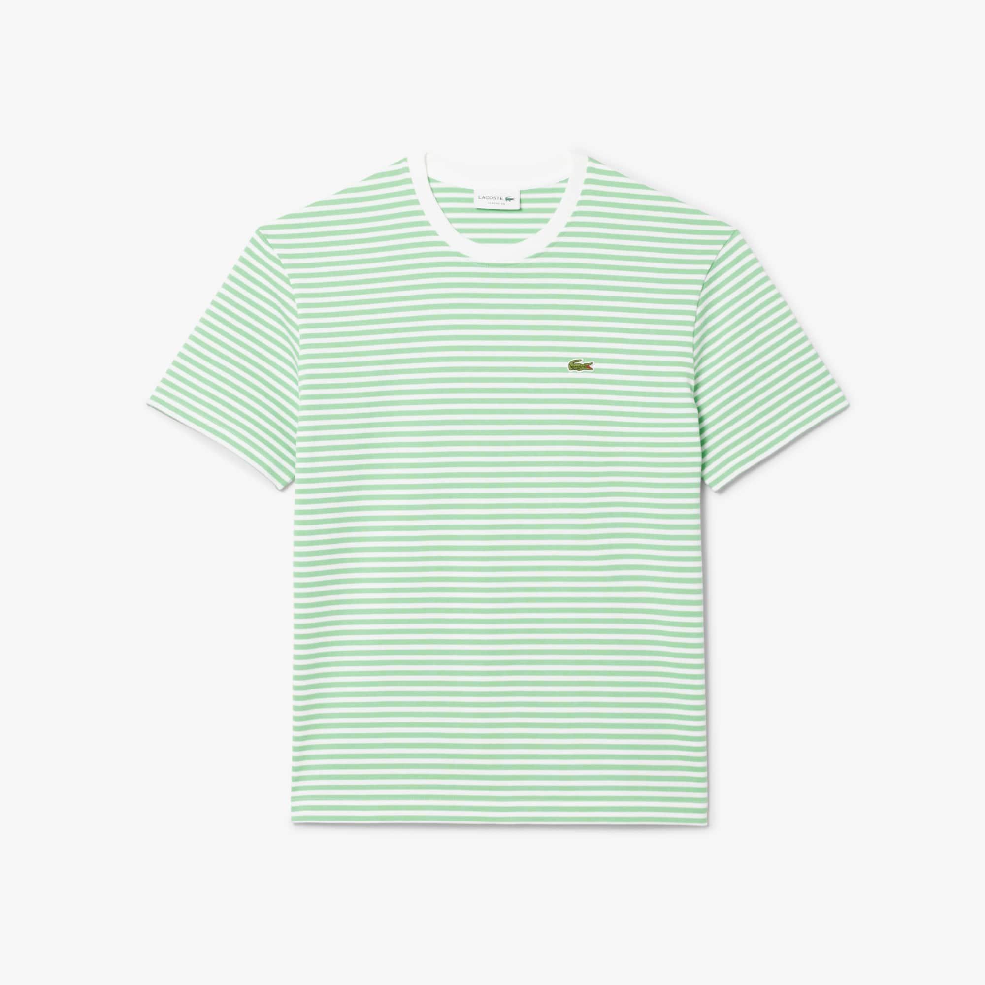 Striped Heavy Cotton T-shirt Product Image