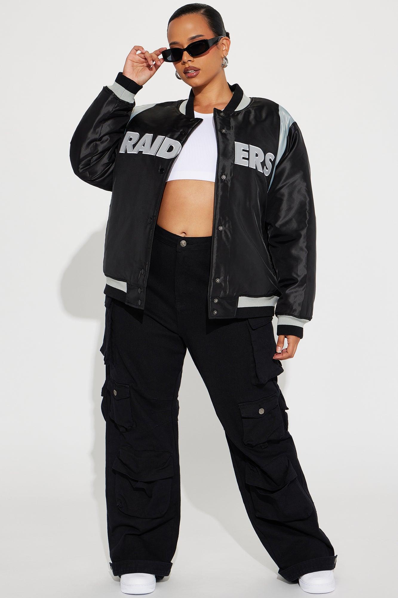 Raiders House Bomber Jacket - Black Product Image