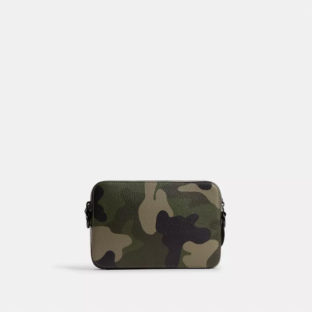 Charter Crossbody Bag 19 With Camo Print And Coach Graphic Product Image