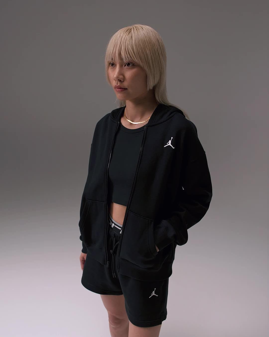 Jordan Brooklyn Fleece Women's Full-Zip Hoodie Product Image