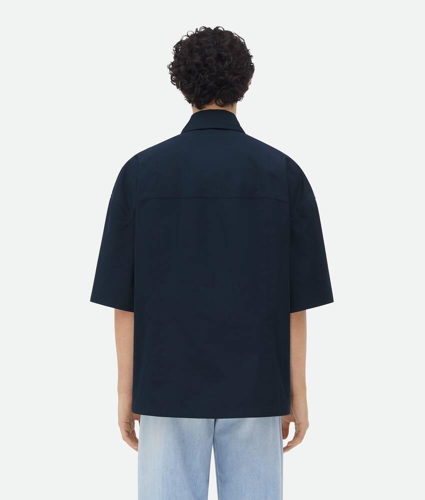 Men's Compact Cotton Shirt in Wave Product Image