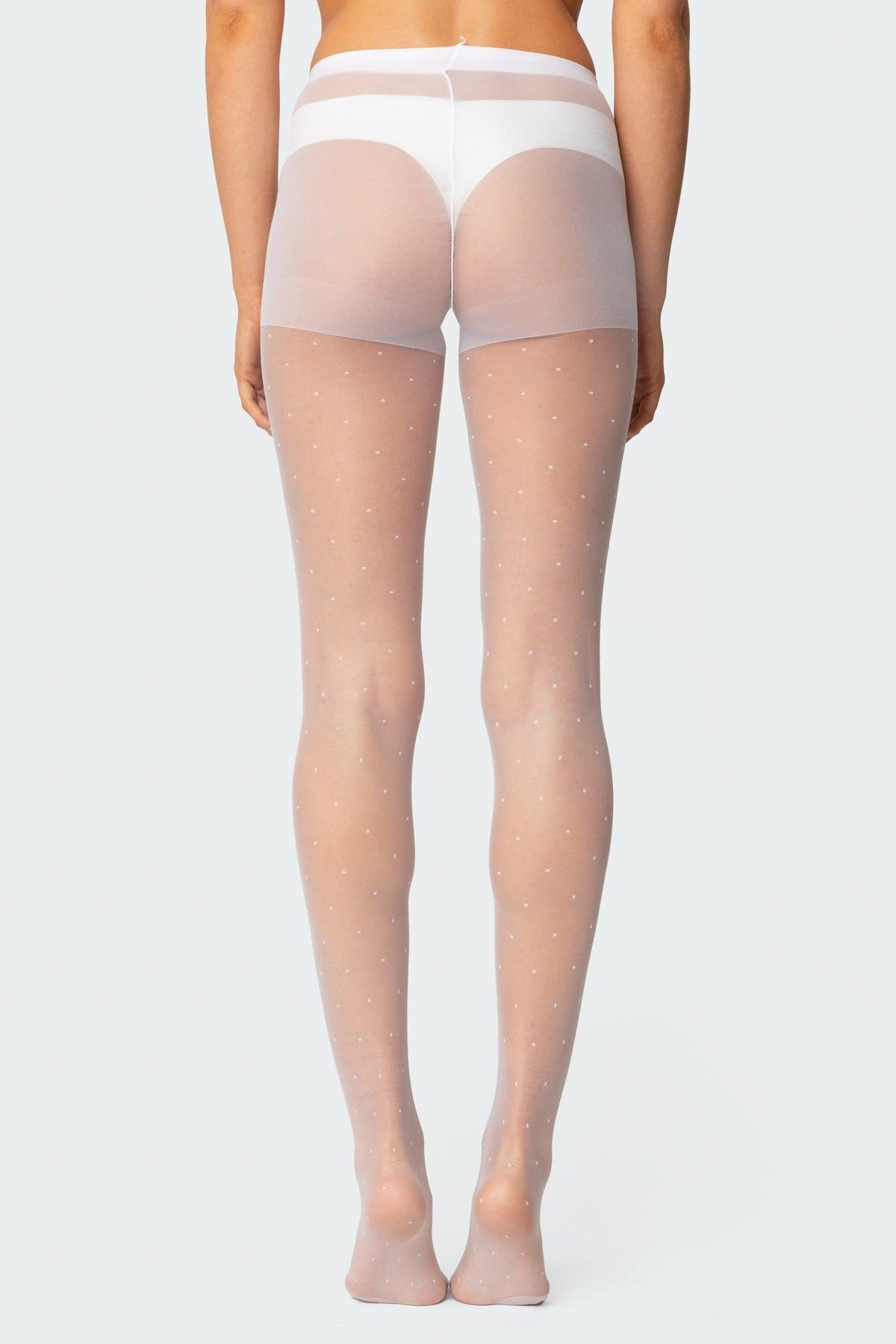 Sheer Polka Dot Tights Product Image