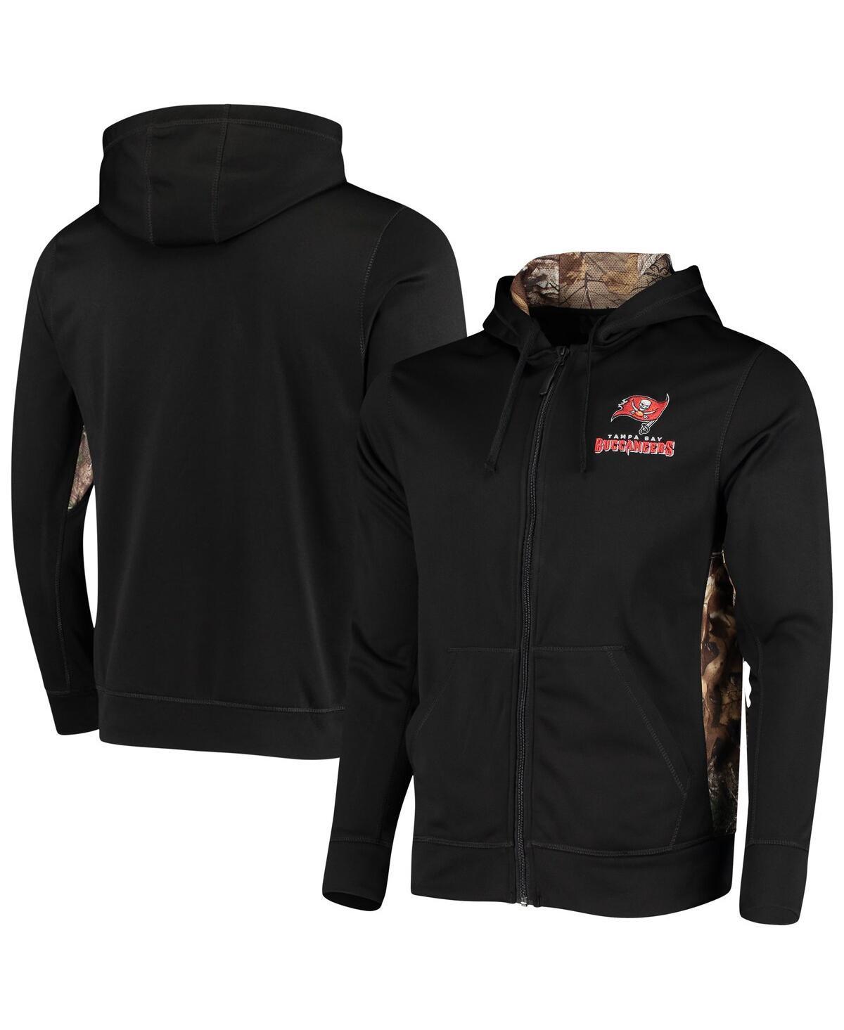 Men's Black/Realtree Camo Tampa Bay Buccaneers Decoy Tech Fleece Full-Zip Jacket, Size: 3XL Product Image