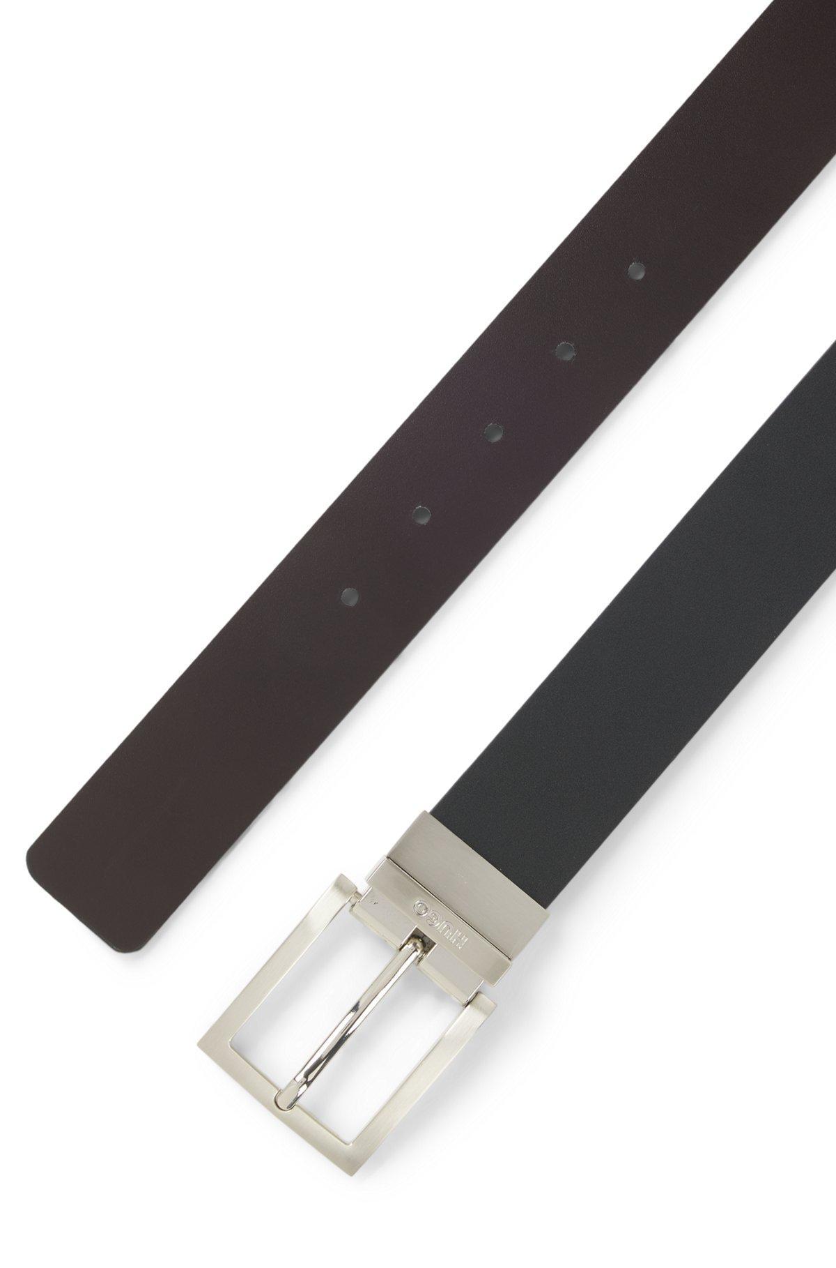 Reversible belt in Italian leather Product Image