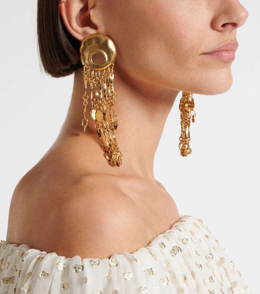 CHLOÉ Eclectic Drop Earrings In Gold Product Image