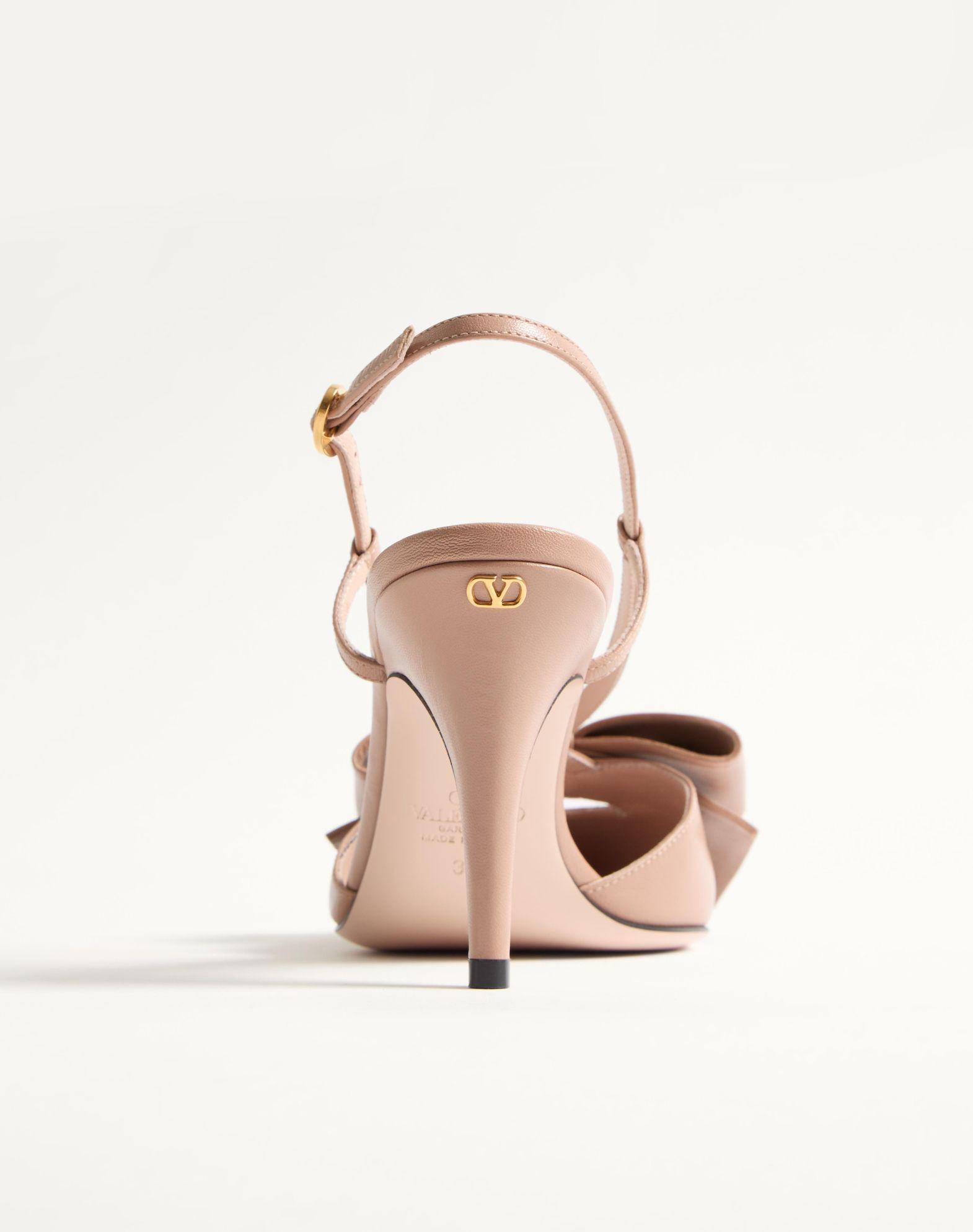 Bowow Slingback Pumps In Kidskin 85Mm Product Image