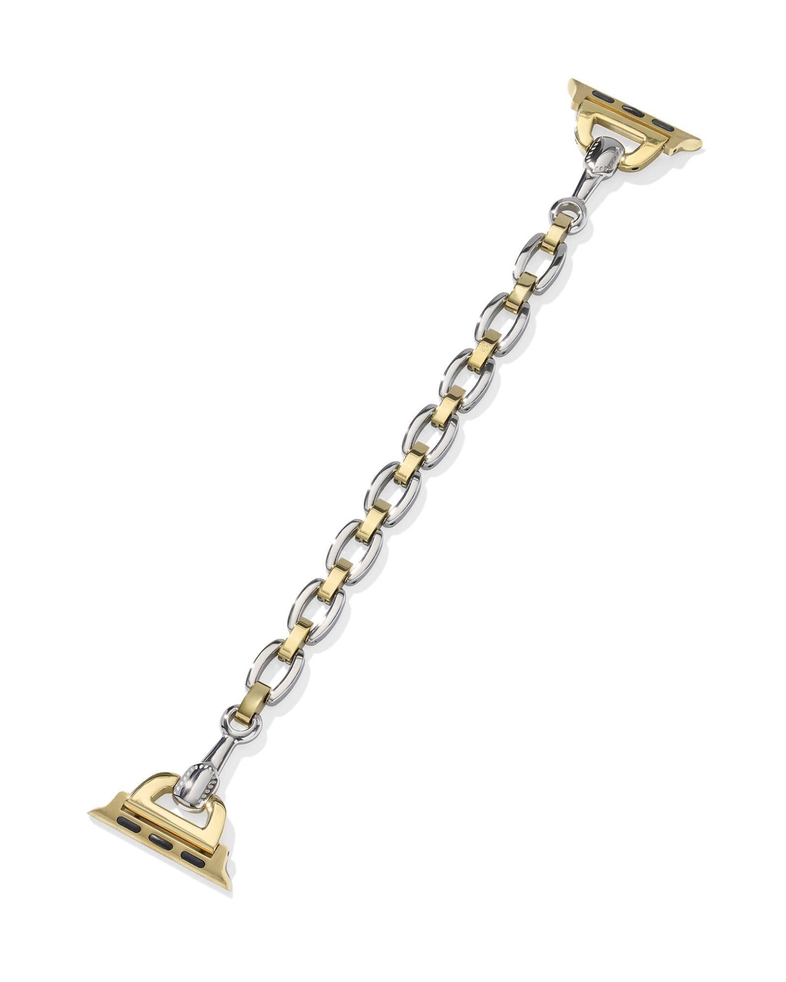 McClain Two Tone Polished Stainless Steel Watch Band Product Image