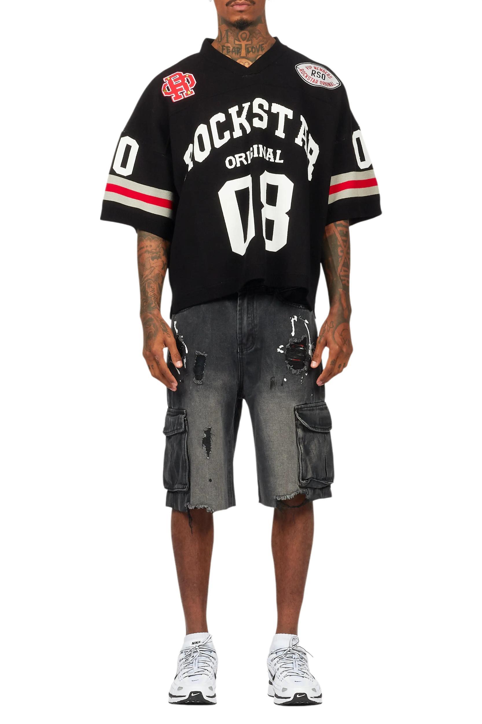 Nuno Black Knit Jersey Male Product Image