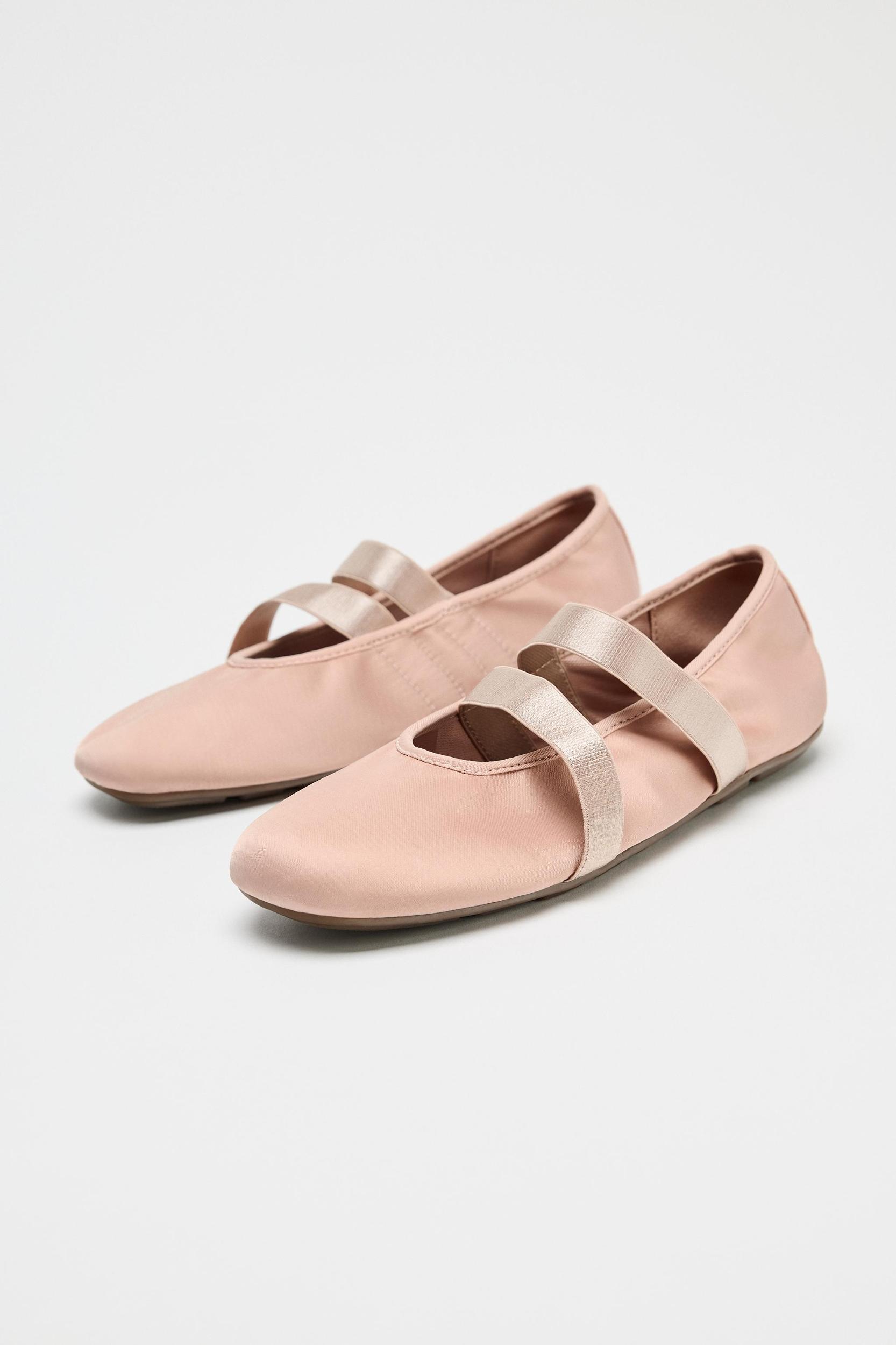 ELASTIC BALLET FLATS Product Image