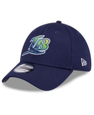 Men's New Era  Navy Tampa Bay Rays 2024 Batting Practice 39THIRTY Flex Hat, Size: Small/Medium, Blue Product Image