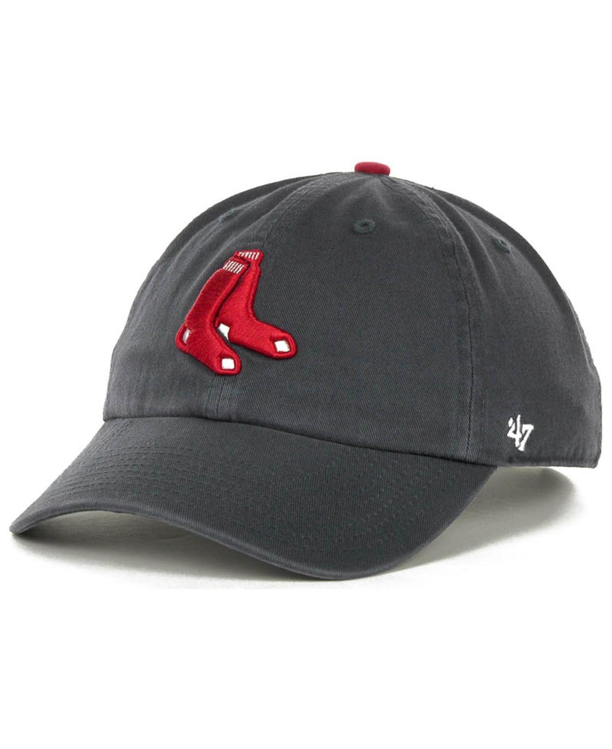 Mens 47 Boston Red Sox Logo Clean Up Adjustable Hat Product Image