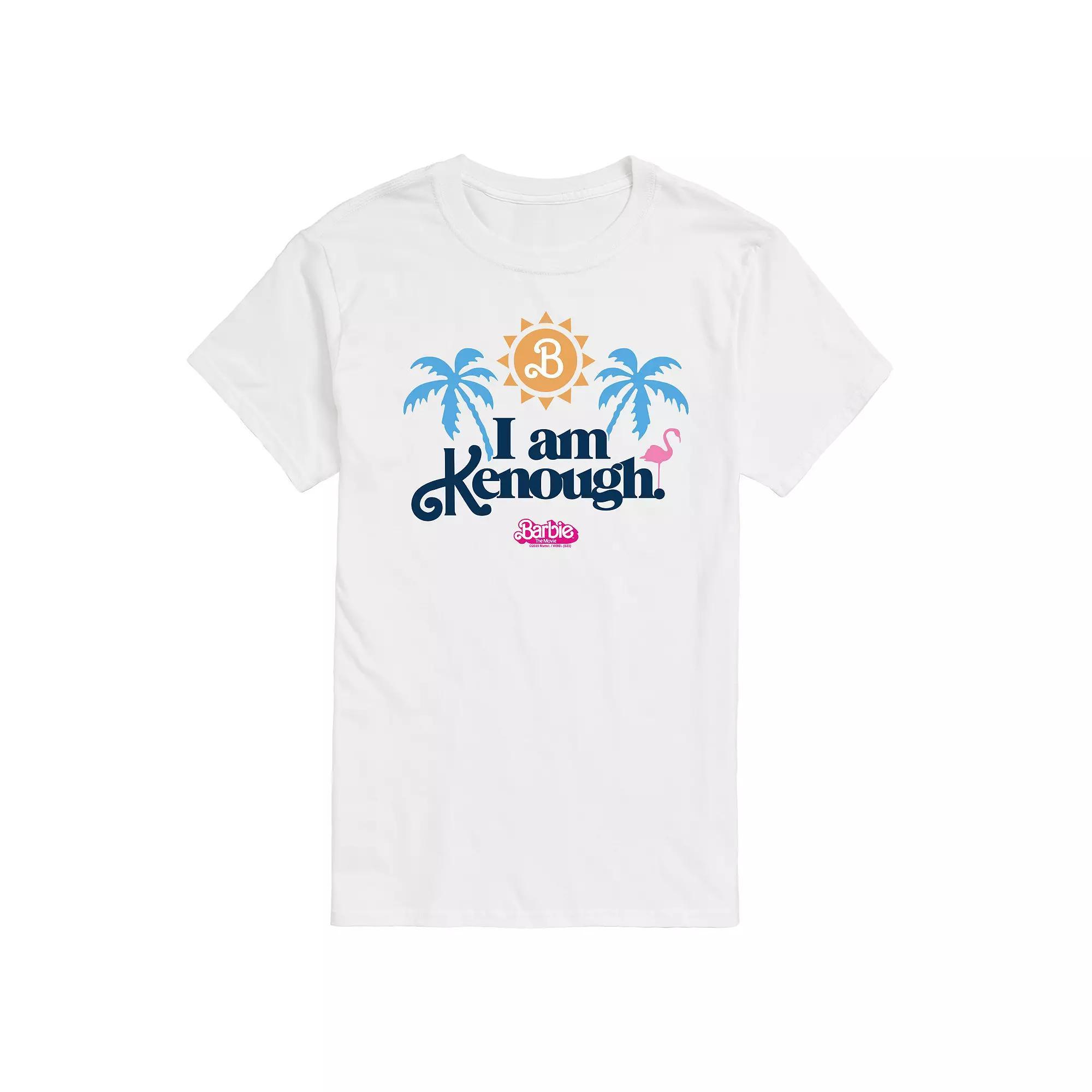 Big & Tall Barbie The Movie I Am Kenough PalmTree Graphic Tee, Mens Product Image