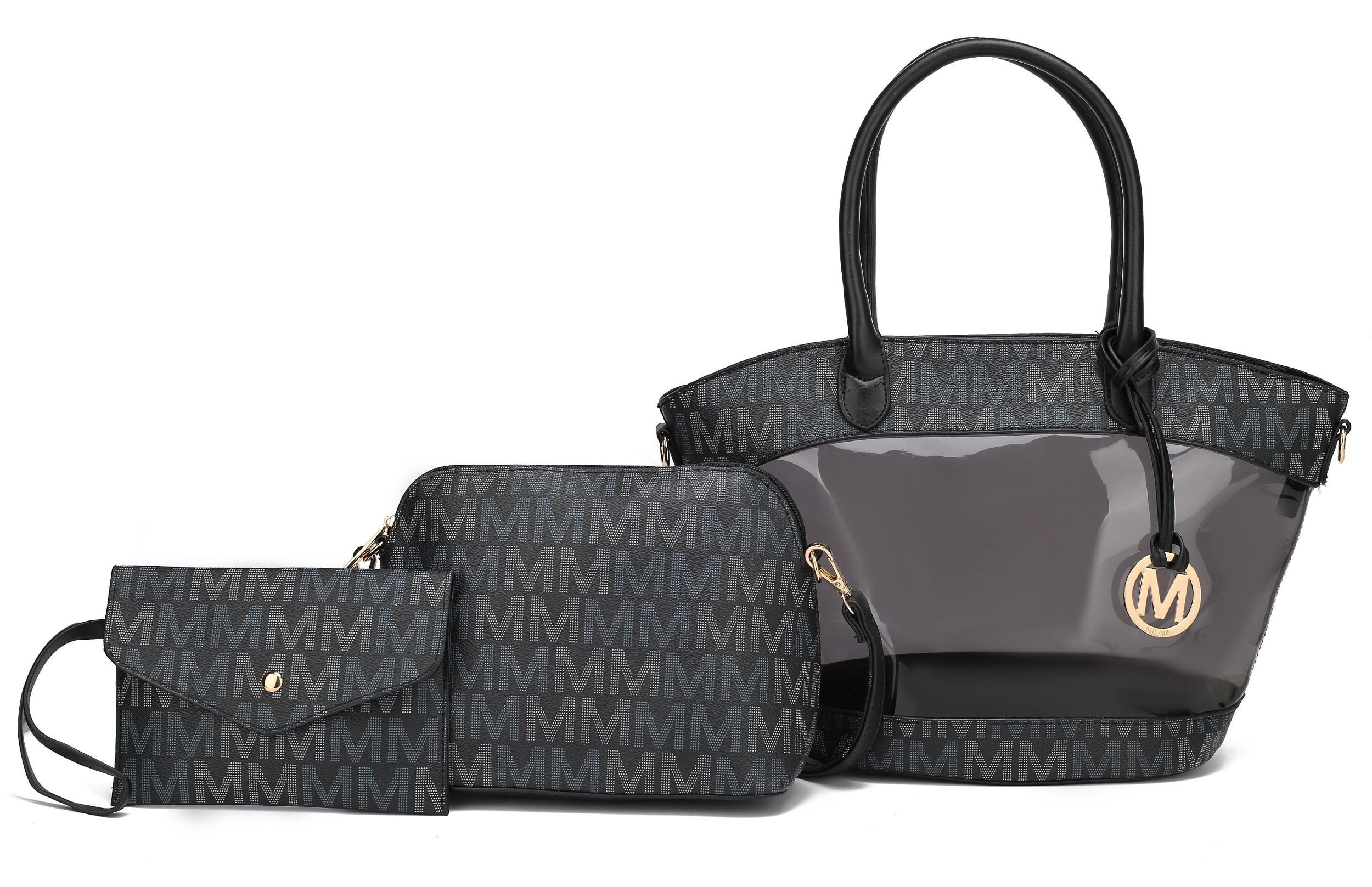 MKF Collection Women's Hattie Signature Tote Bag And Set Female Product Image
