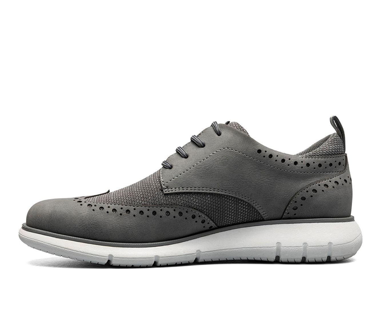 Men's Nunn Bush Stance Knit Wingtip Casual Oxfords Product Image