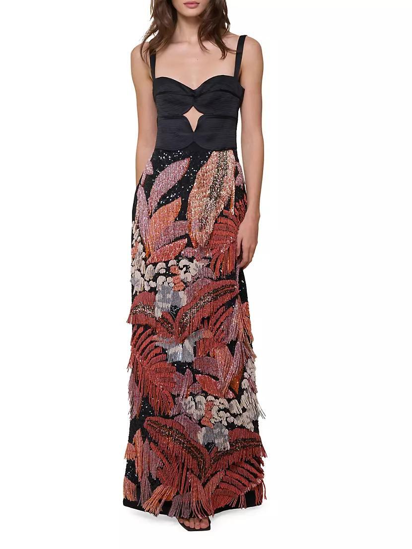 Galena Clay Tropical Heaven Maxi Dress Product Image