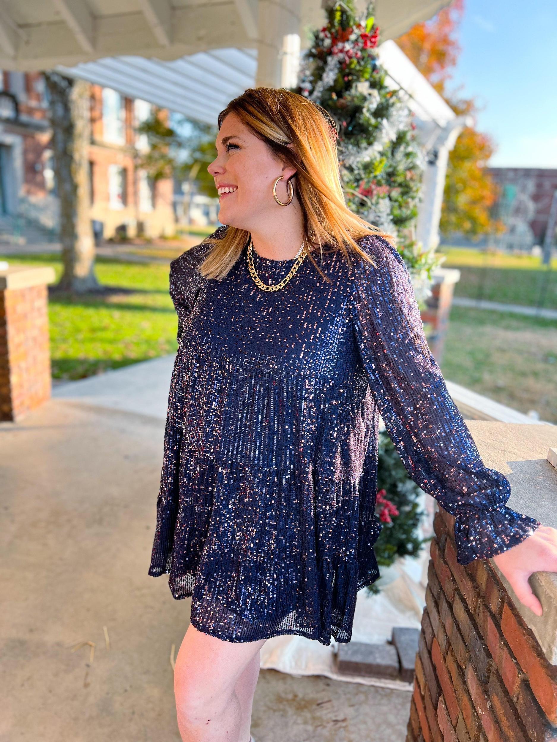 Best Believe I'm Still Bejeweled Dress Product Image