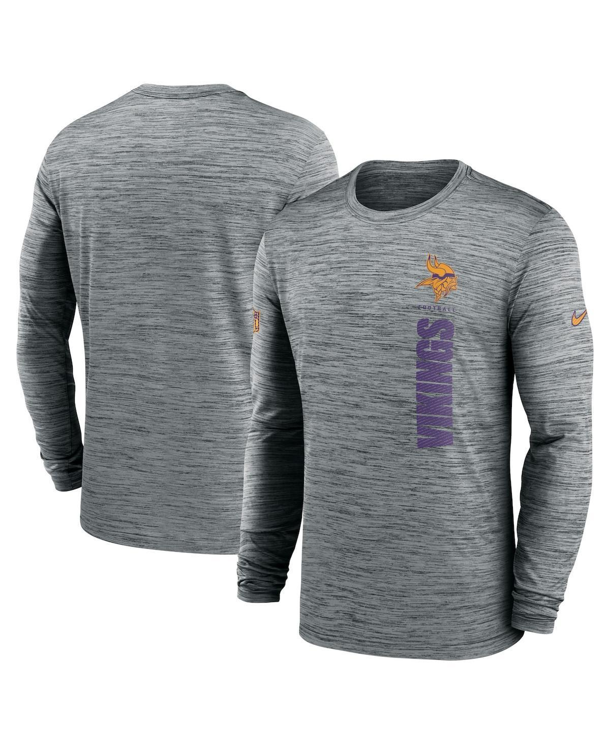 New York Giants Sideline Velocity Nike Mens Dri-FIT NFL Long-Sleeve T-Shirt Product Image