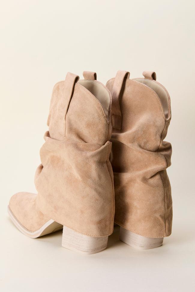Payton Beige Cowboy Boots Product Image