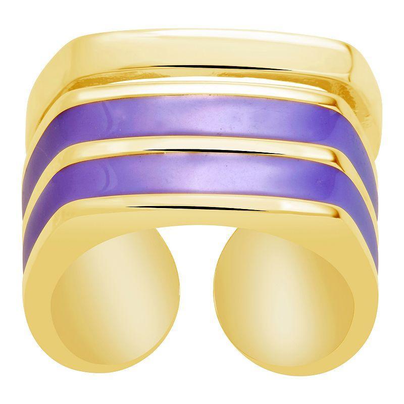 MC Collective Saanvi Ring, Women's, Size: 7, Gold Tone Product Image