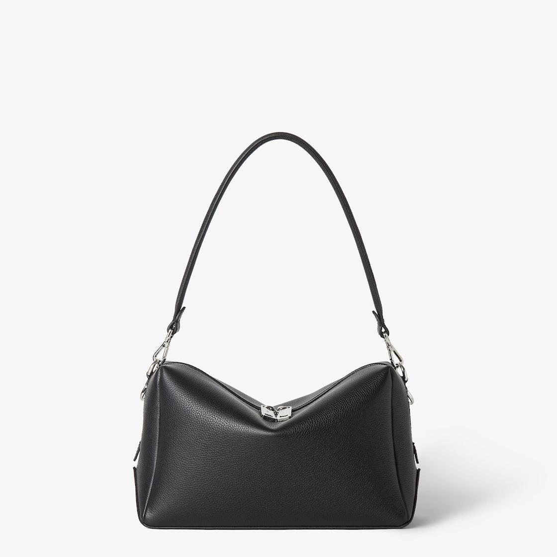 Fendi Lui MediumBlack leather bag Product Image