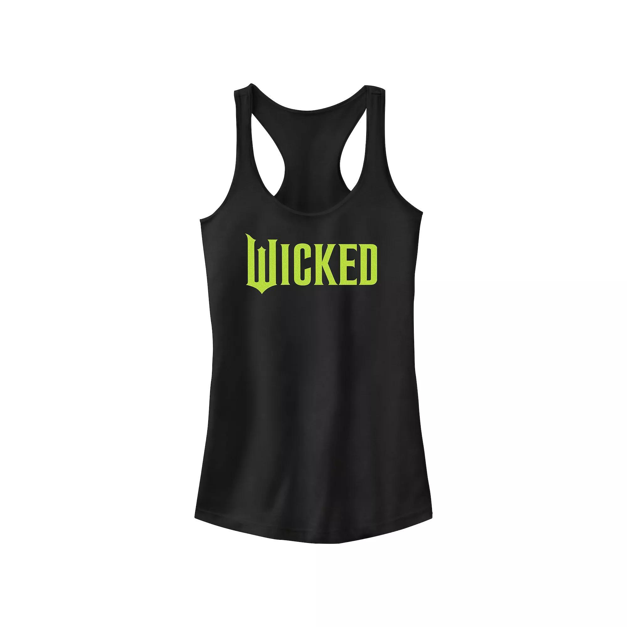 Disney's Lilo & Stitch DJ Record Player Box Juniors' Racerback Tank Top, Girl's, Size: XL, Black Product Image