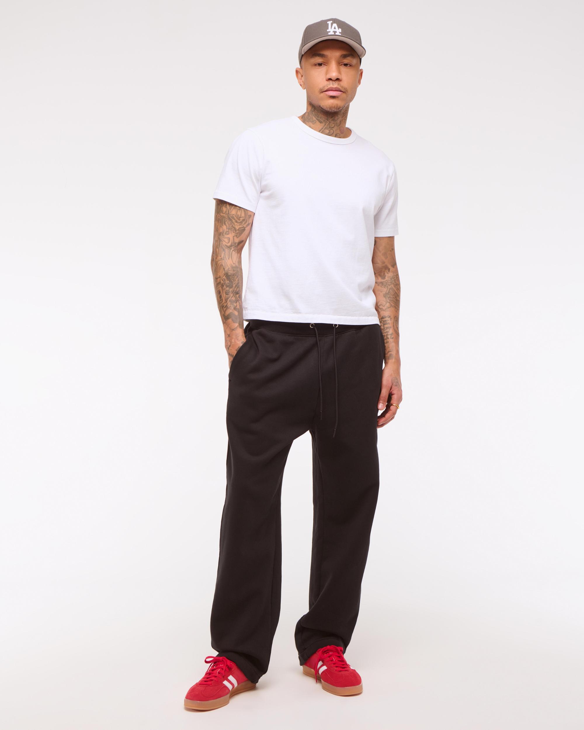 Premium Heavyweight Loose Open-Hem Sweatpant Product Image