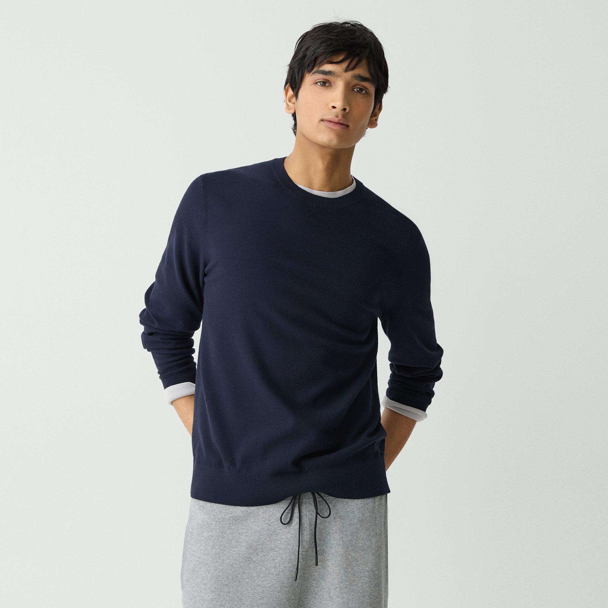 Light Bilen Riland Crewneck Sweater | Theory Product Image