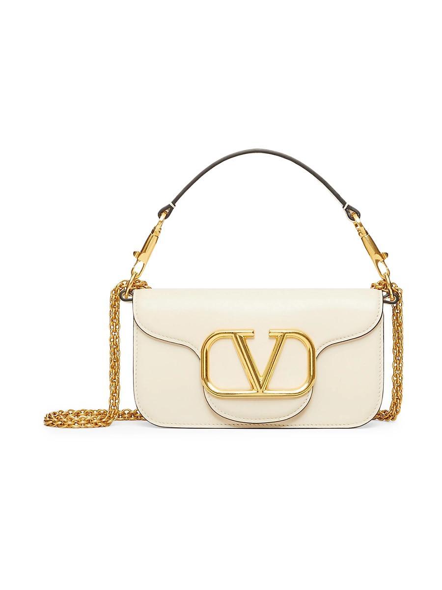Womens Loc Small Shoulder Bag in Calfskin Product Image