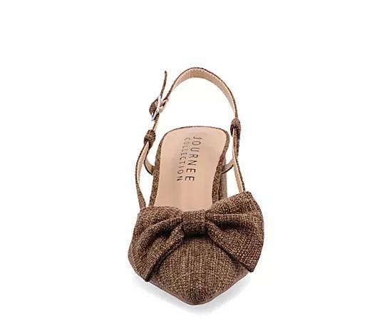 Journee Tailynn Women's Dressy Pumps, Size: 12 Wide, Grey Product Image