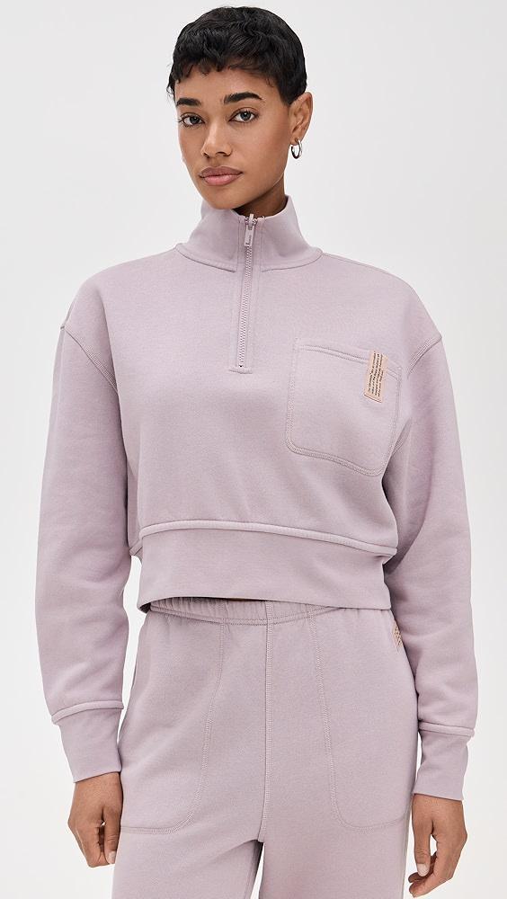 Lunya Silksweats Reversible Half Zip Pullover | Shopbop Product Image