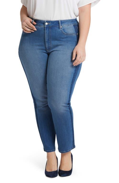 NYDJ Plus Size High-Rise Marilyn Ankle in Azure Wave (Azure Wave) Women's Jeans Product Image