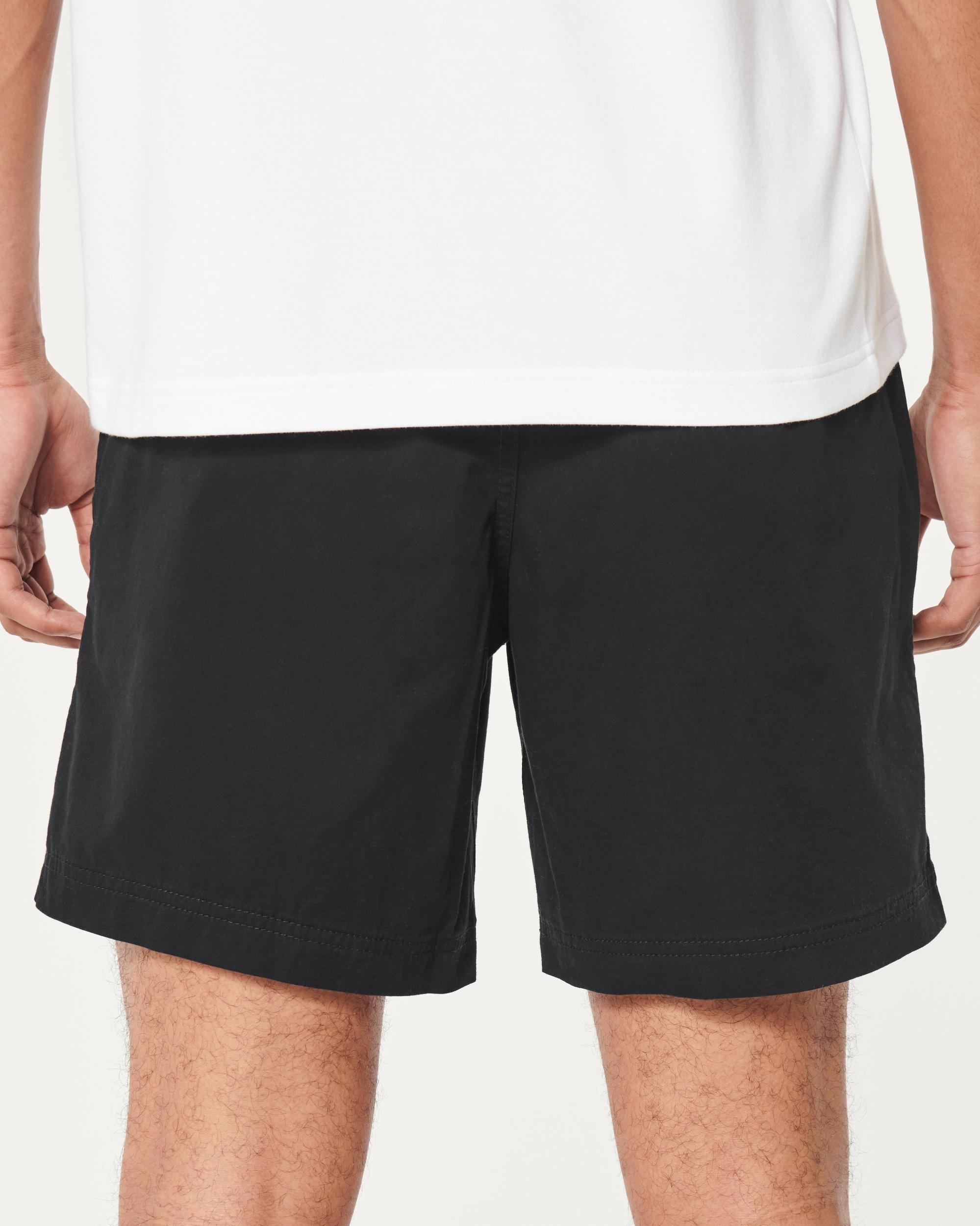 Twill Pull-On Shorts 7" Product Image