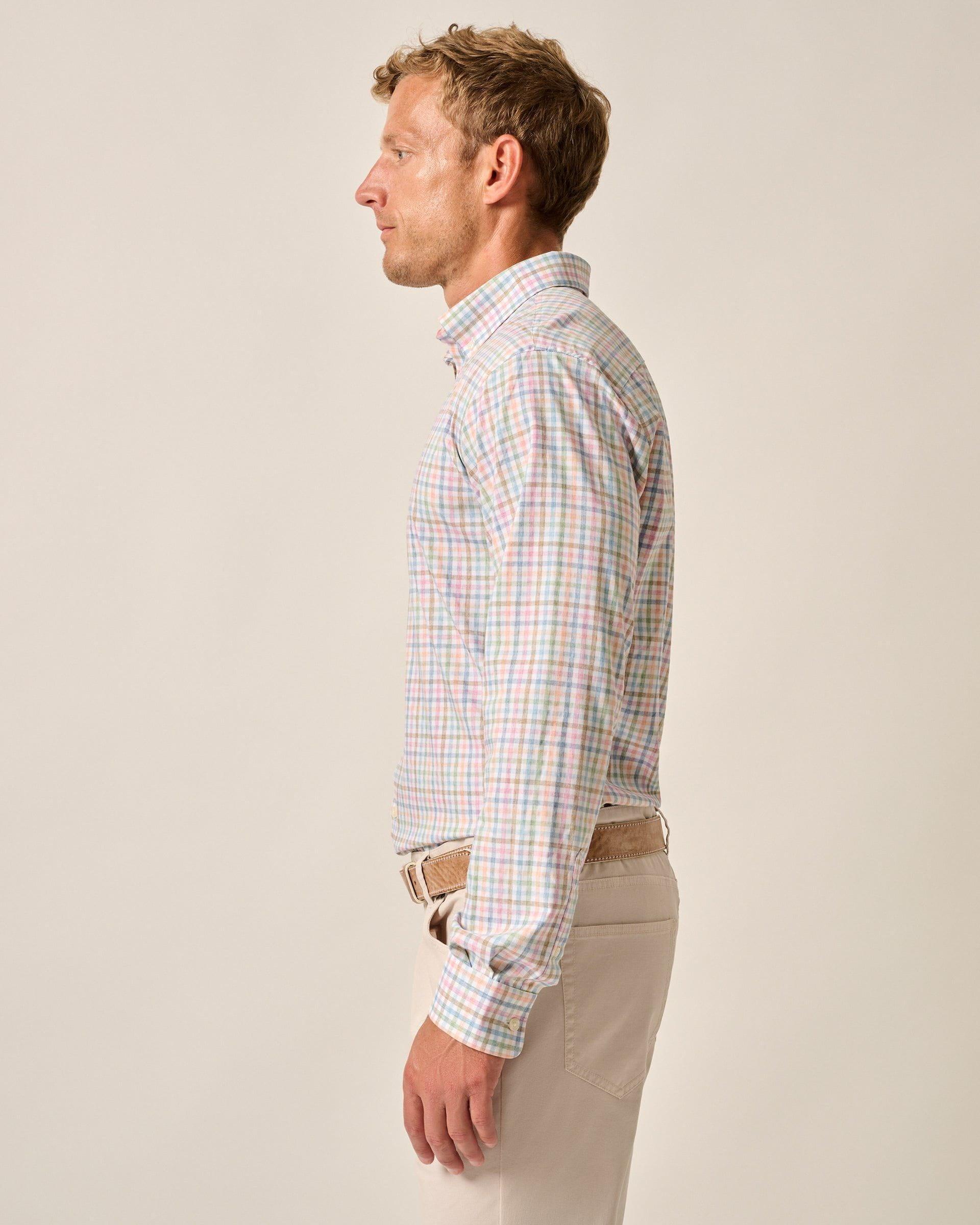 Performance Button Up Shirt - Kyler Male Product Image