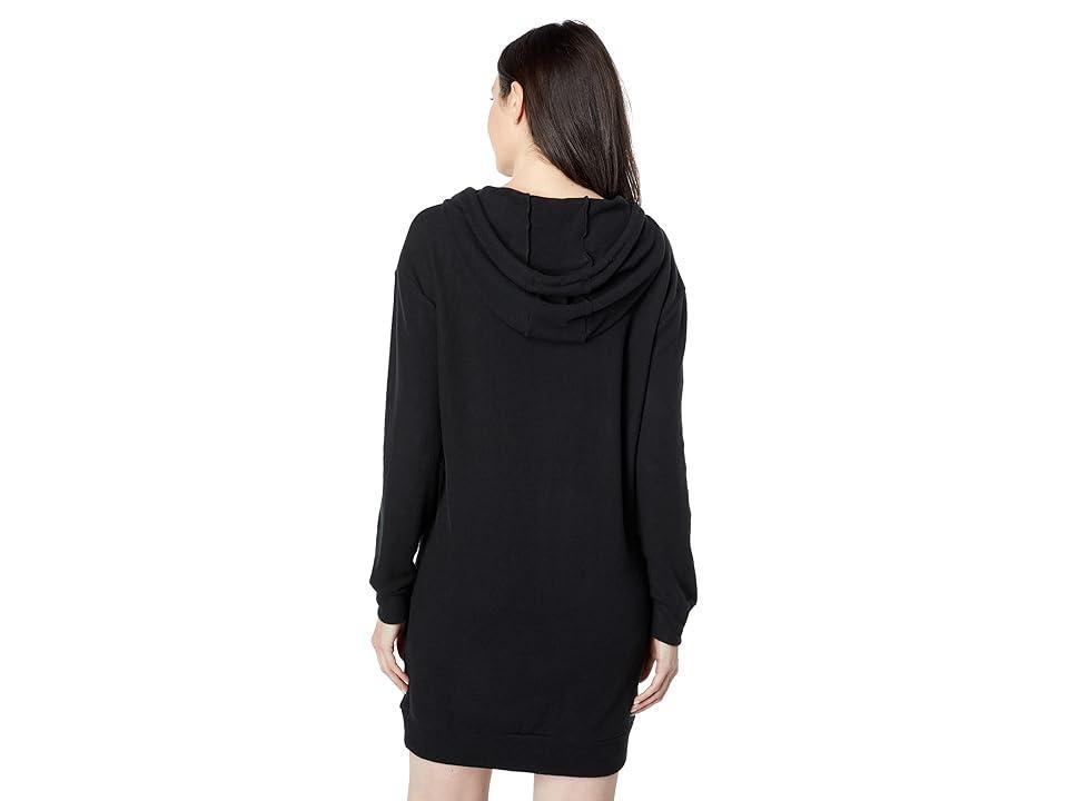 Chaser Sustainable Bliss Knit Long Sleeve Hooded Dress (True ) Women's Dress Product Image