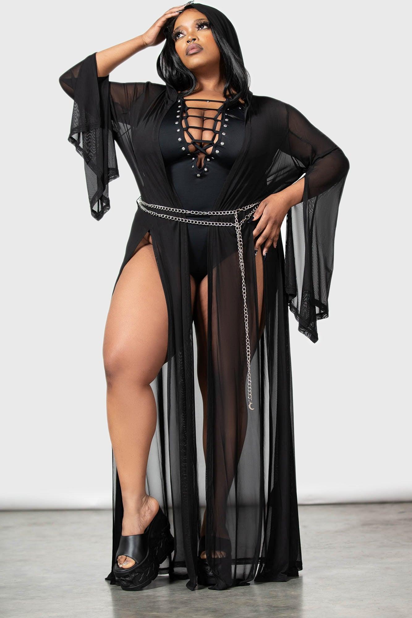 Mabel's Mayhem Mesh Cover Up - Resurrect Female Product Image