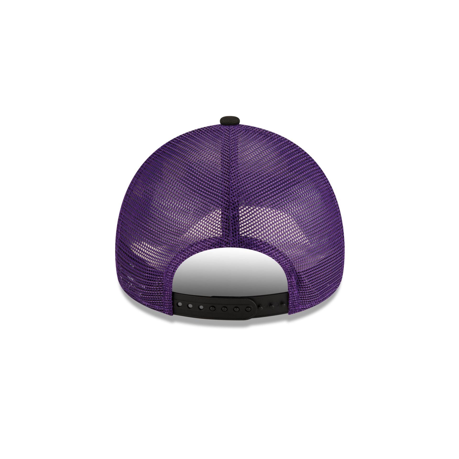 Toronto Raptors Classic Edition Black 9FORTY A-Frame Trucker Hat Male Product Image