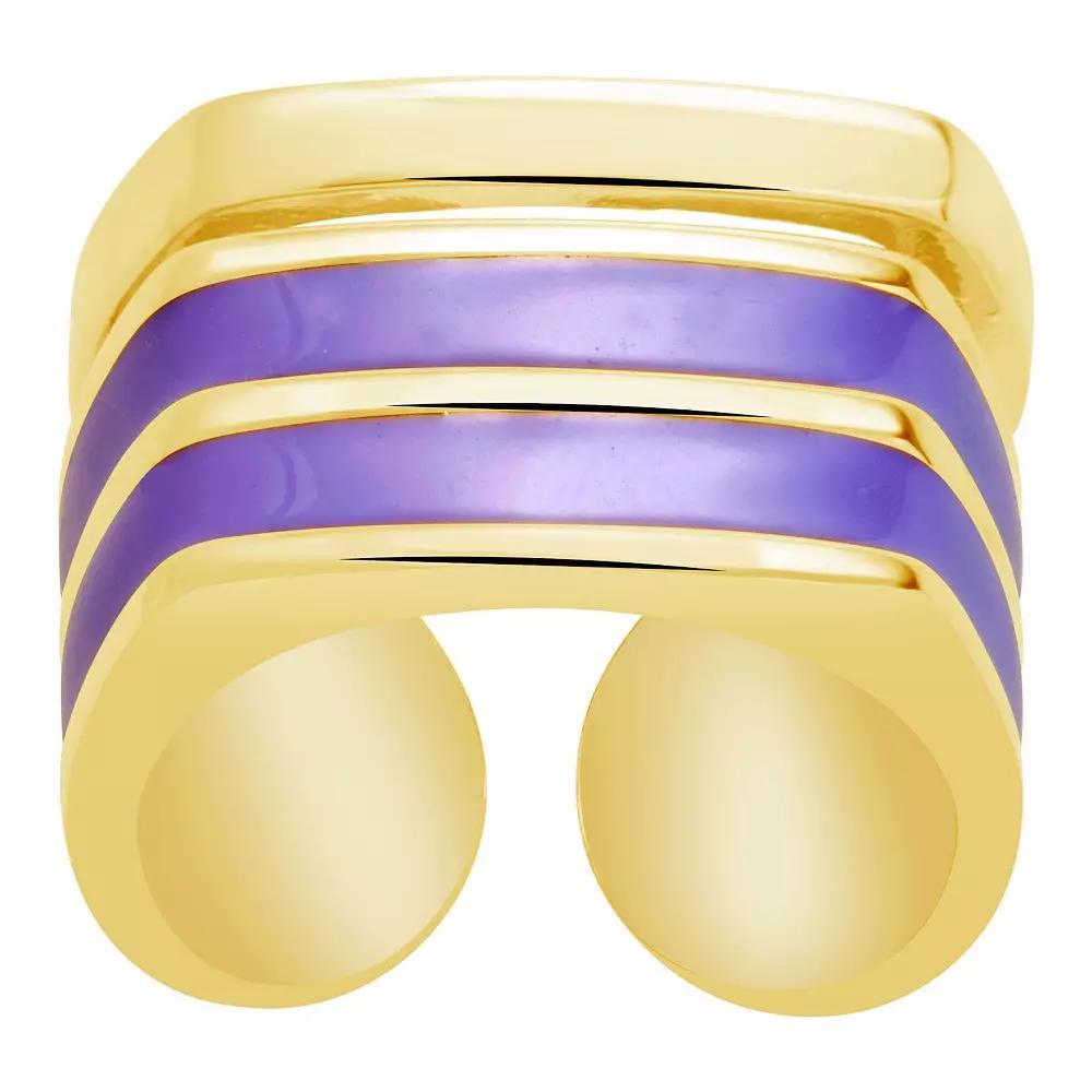 MC Collective Saanvi Ring, Women's, Size: 7, Gold Tone Product Image