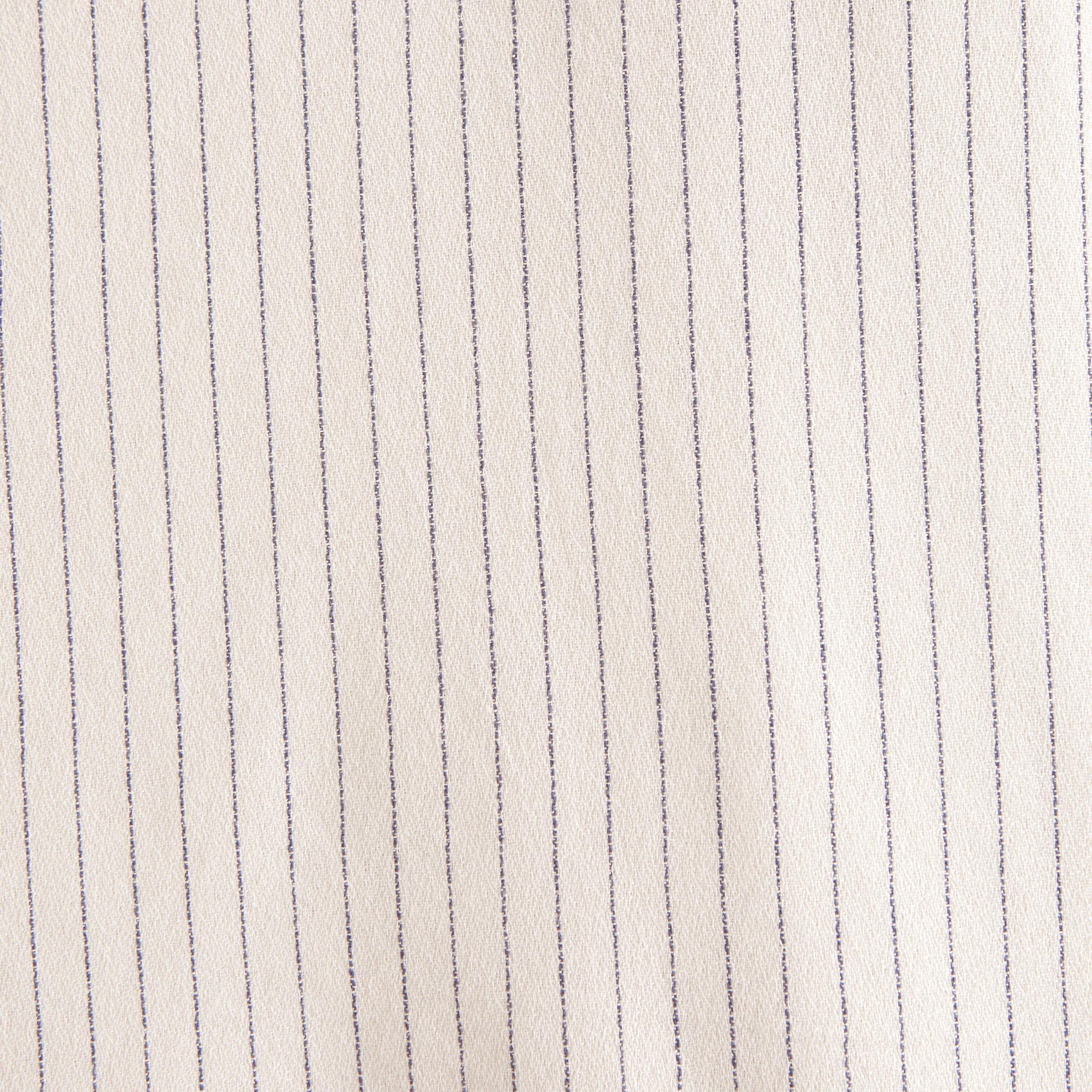 Long-Sleeve Crepe Button-Up Shirt Product Image