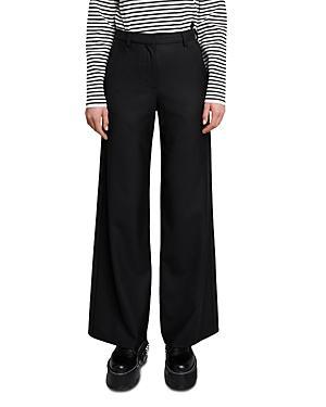 Maje Pimano Flare Leg Pants Product Image