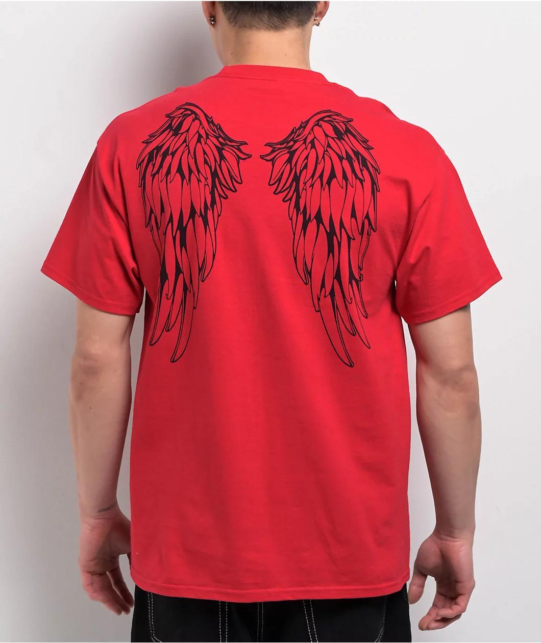 Ninth Hall Filigree Red T-Shirt Product Image