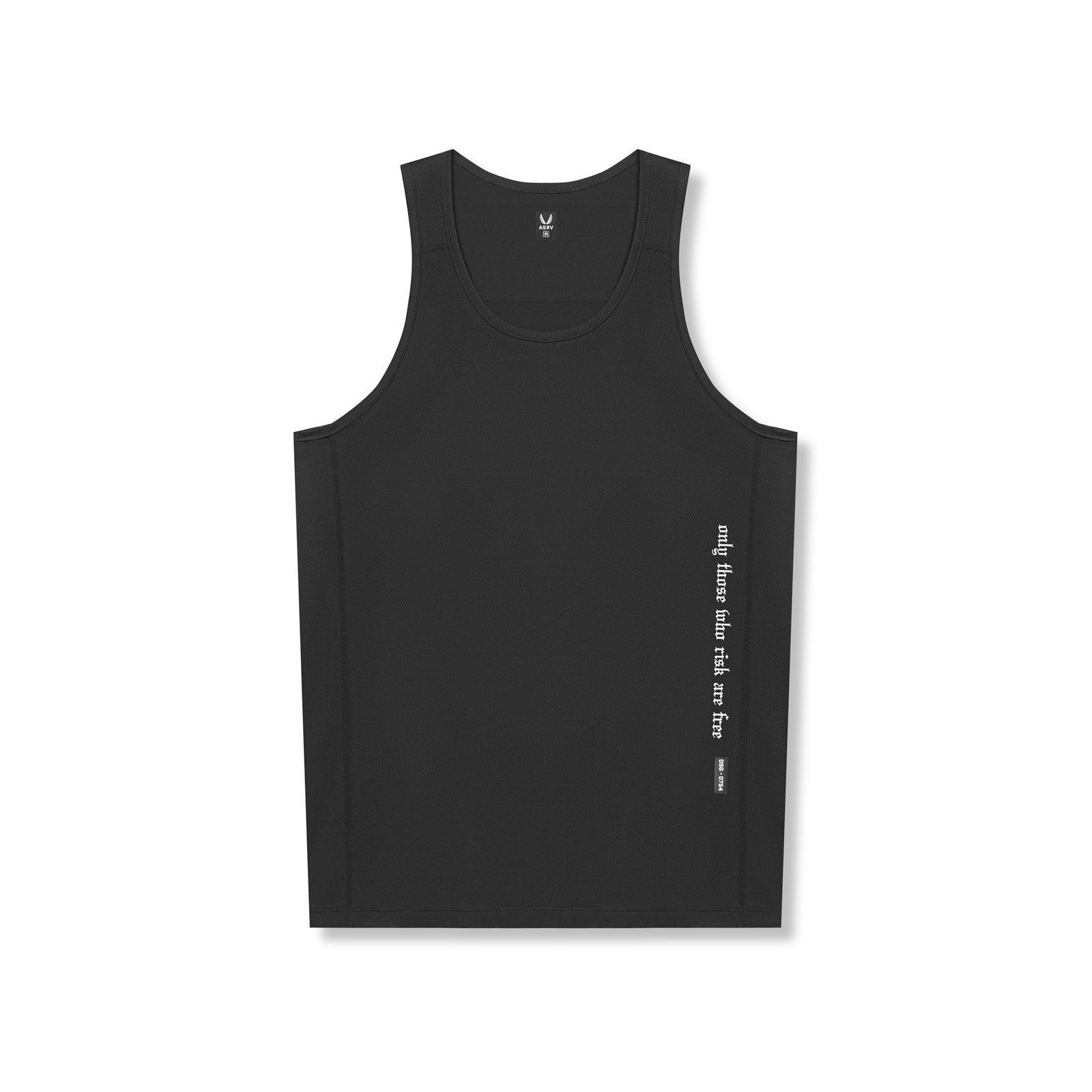 0754. AeroSilver® Training Singlet - Black "RP" Product Image