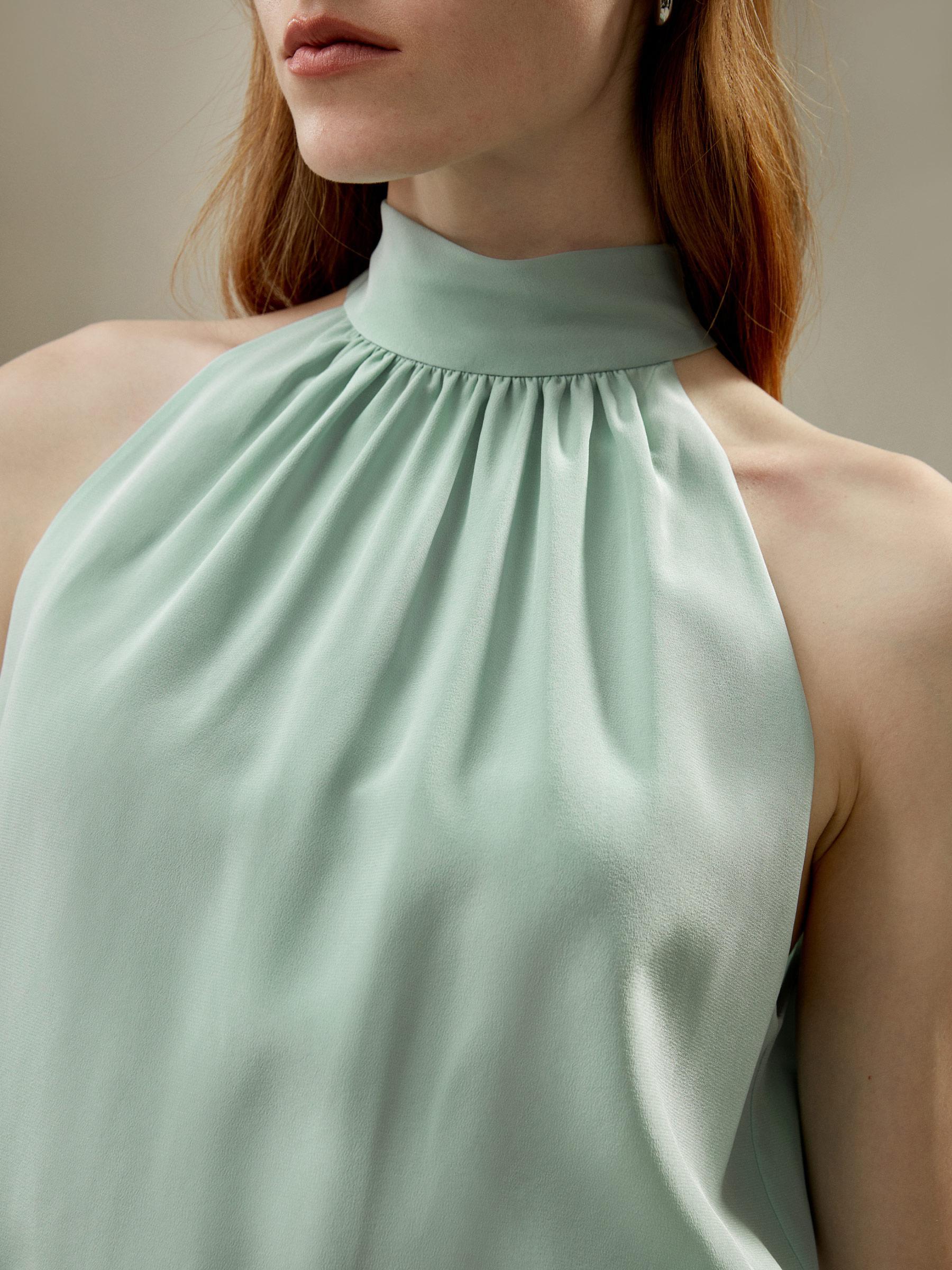 Yasmin Sleeveless Halter Top Product Image