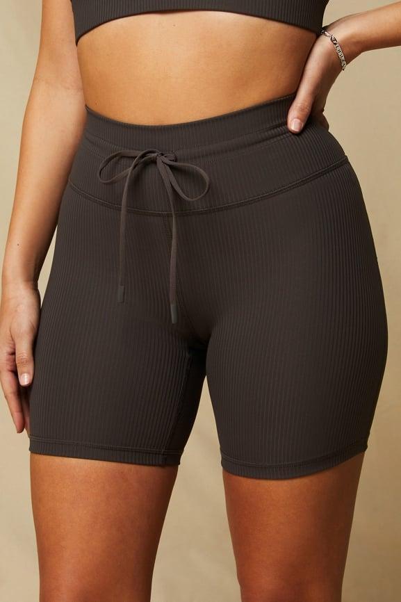 Oasis Rib High-Waisted 6" Short Product Image