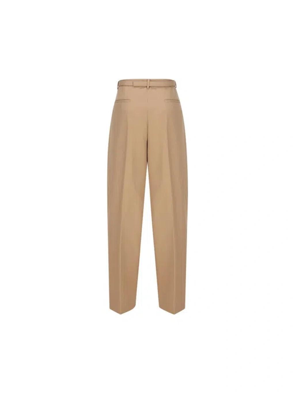 JIL SANDER Trousers In Clay Product Image