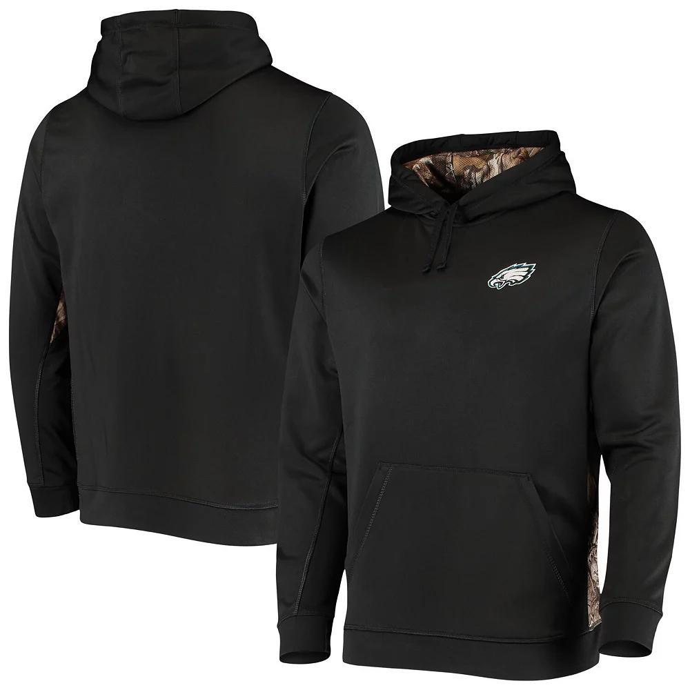 Men's Dunbrooke Black/Realtree Camo Philadelphia Eagles Logo Ranger Pullover Hoodie, Size: 3XL Product Image